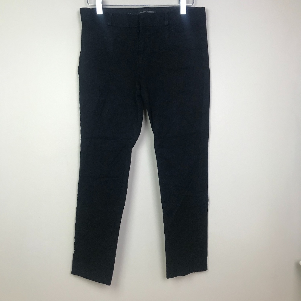 Women's BANANA REPUBLIC Black Sloan Pants Size 4